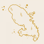 illustration représentant la carte de la martinique